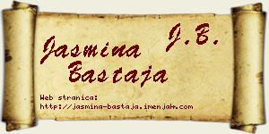 Jasmina Bastaja vizit kartica